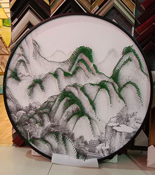钉子画